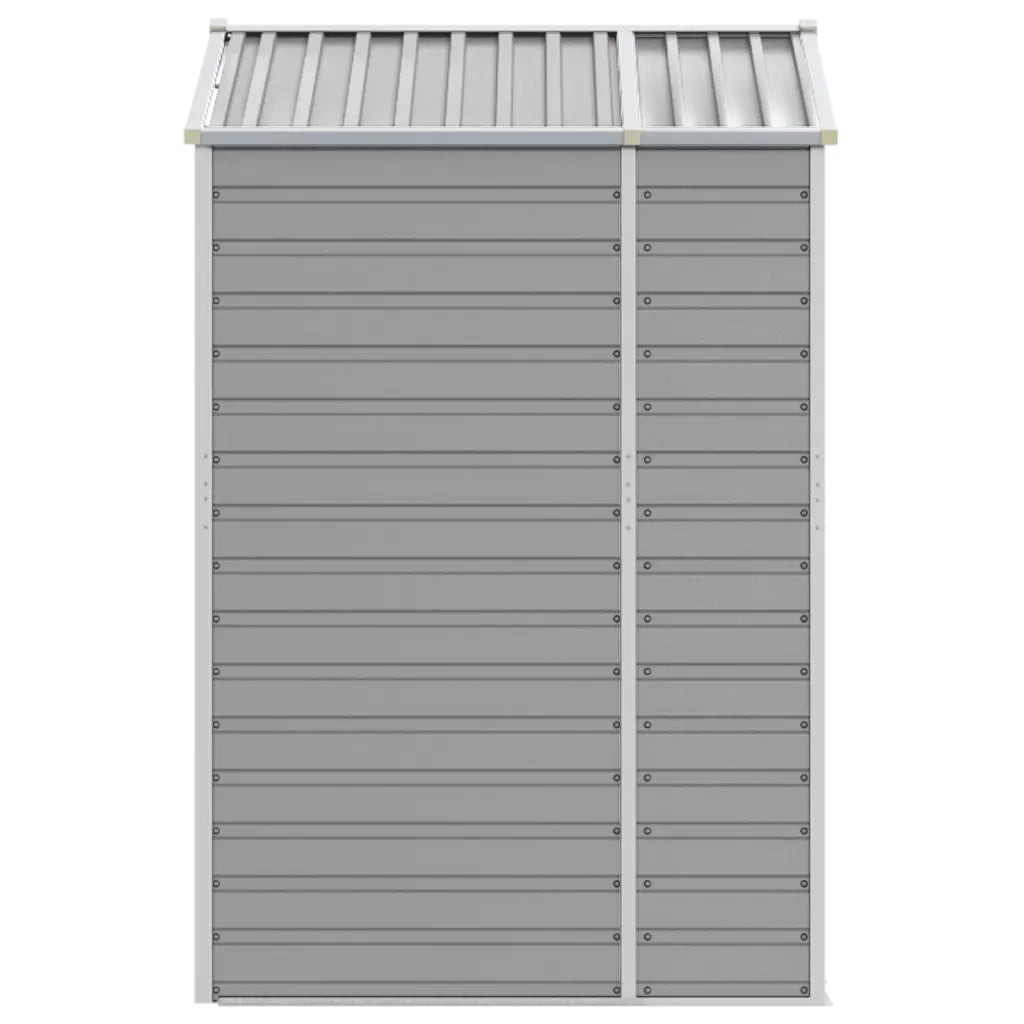 Capanno da Giardino Grigio Chiaro 191x130x198cm Acciaio Zincato 3188242