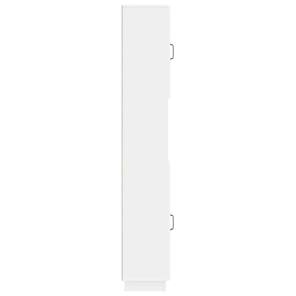 Armadio da Bagno con Ripiano Aperto HOORN Bianco 897255