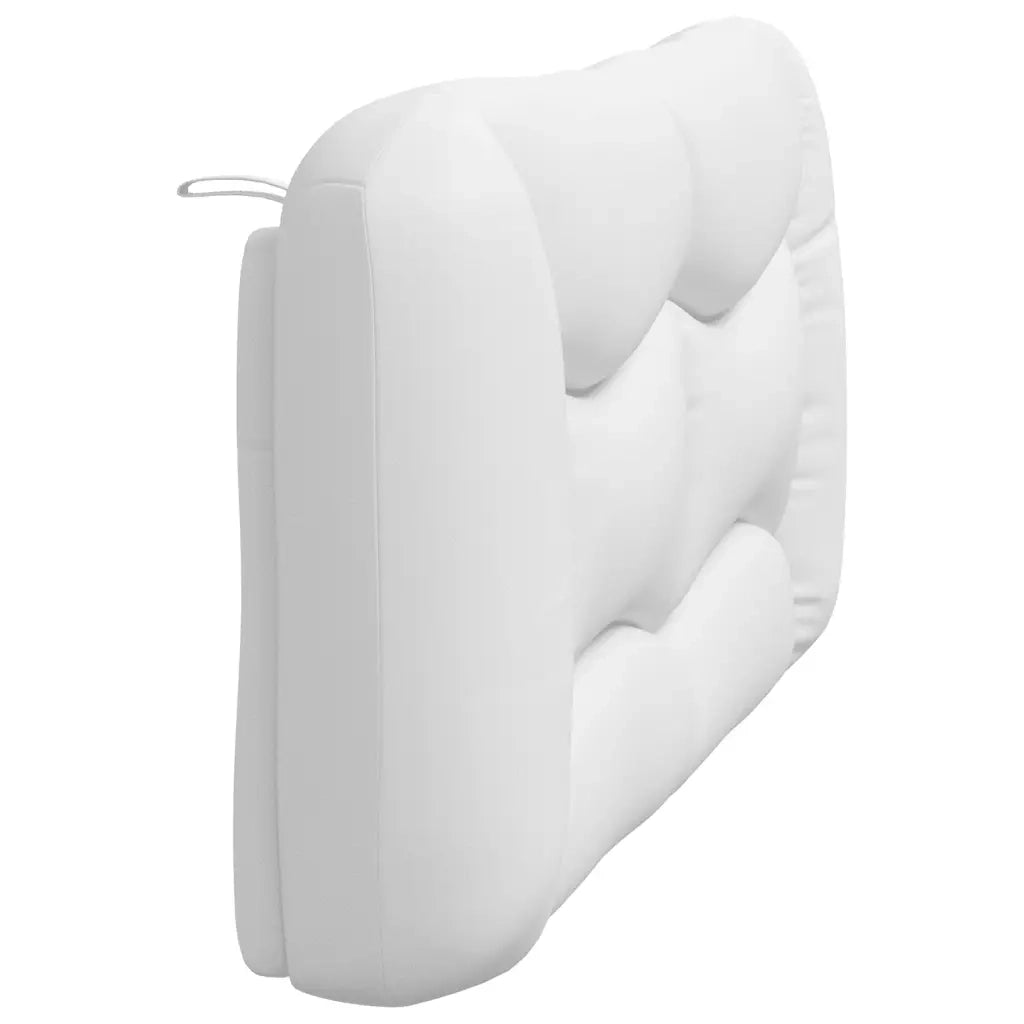 Cuscino Testiera-Cuscino per Testiera Hvar Bianco 160 cm in Similpelle