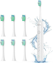 Elettrodomestico per la pulizia dei denti con 6 testine e 5 modalità