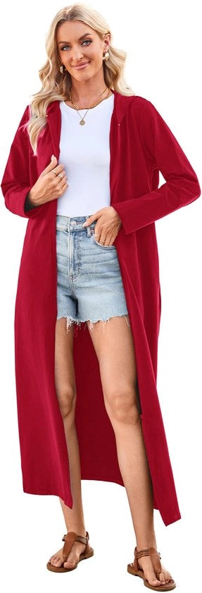 Badjas Donna Leggero con Cappuccio e Capo di Cotone 

- Lunghezza: 
- Materiale: Cotone 
- Modello: 
- Codice prodotto: