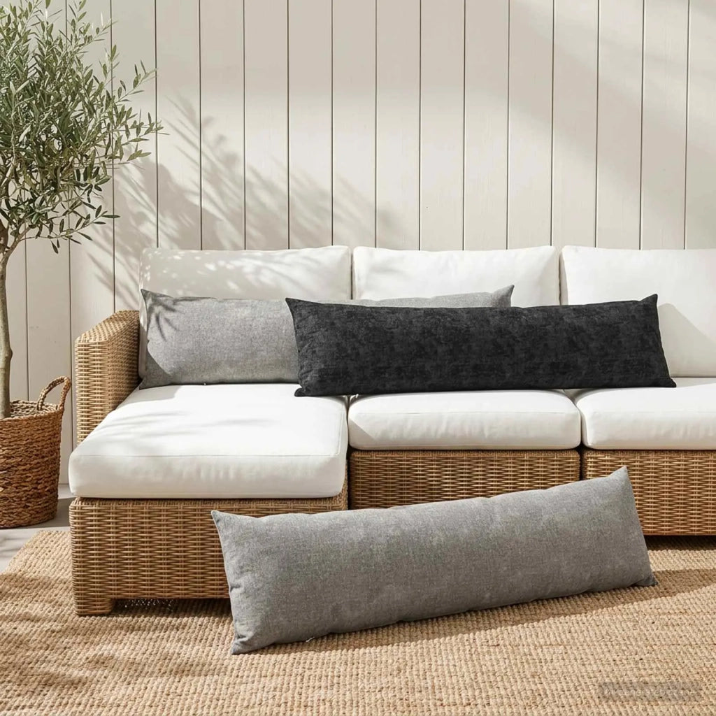 Federa HEERLEN Grigio Chiaro 40 x 145 cm Tessuto Chenille 908923