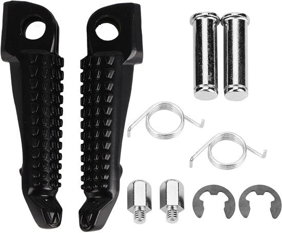 Sostegno Pedale per Motocicletta - 1 Paio - Per ZX-6R/Z1000 - Lato Anteriore - Peso ca. 225g - Pedale di Sostegno di Alta Qualità - Motocicletta