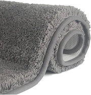 Matte anti-slip per bagno in materiale morbido e alta densità con rapida assorbimento