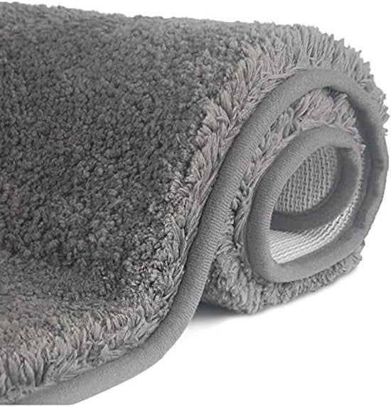 Matte anti-slip per bagno in materiale morbido e alta densità con rapida assorbimento