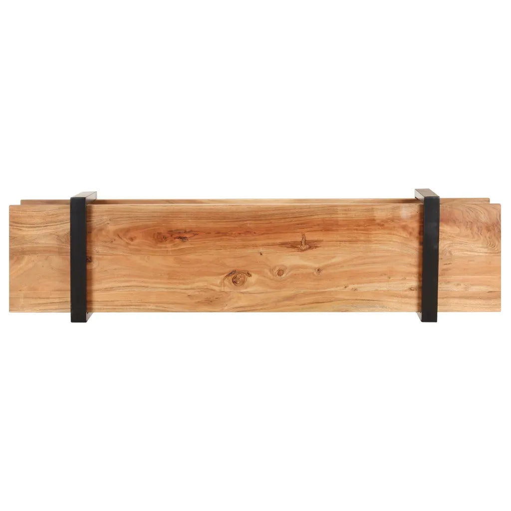 Mobile Porta TV 160x40x40 cm in Legno Massello di Acacia cod mxl 5626