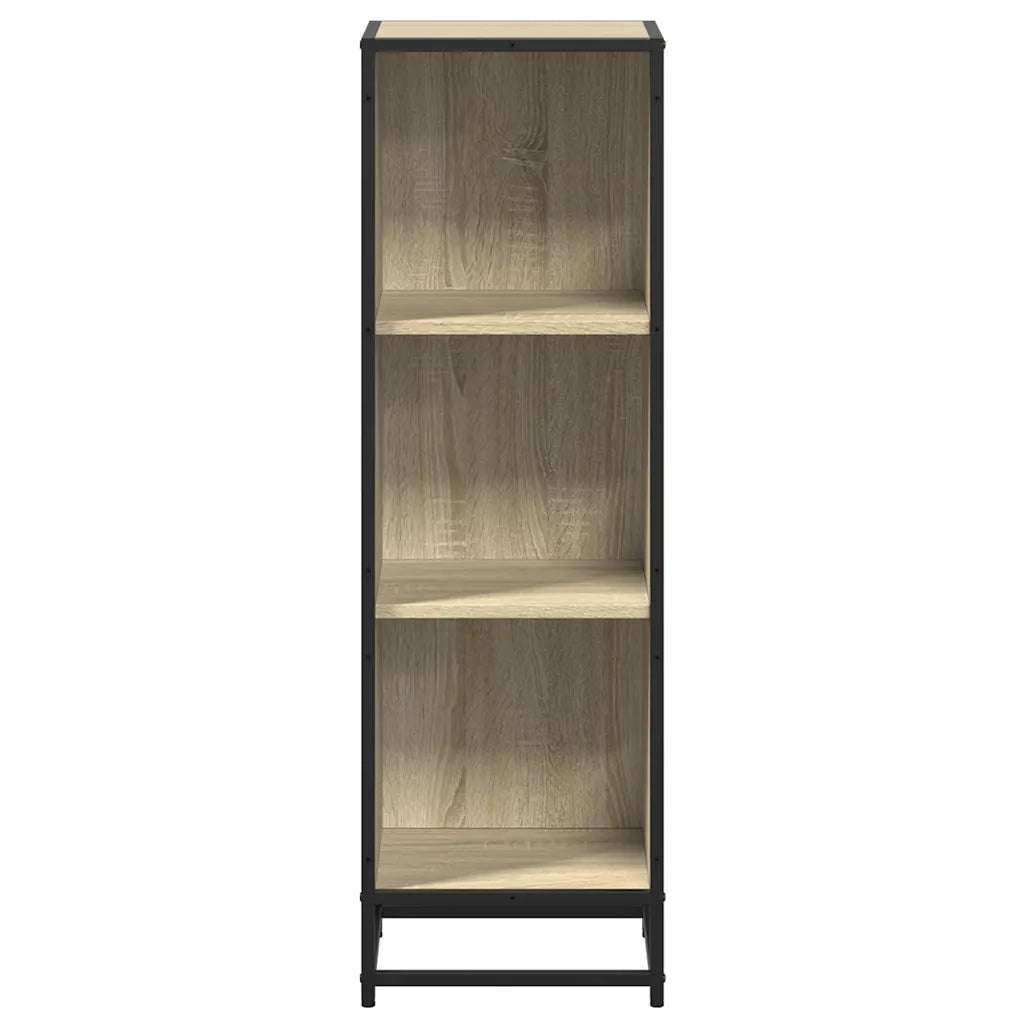Libreria Rovere Sonoma 33,5x33x107,5 cm in Legno Multistrato 849155