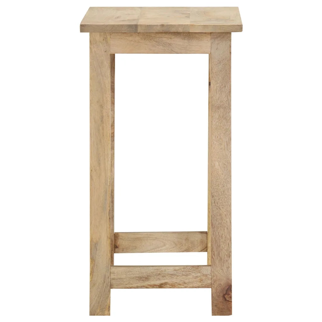 Tavolini Impilabili 3 pz in Legno Massello di Mango cod mxl 19789