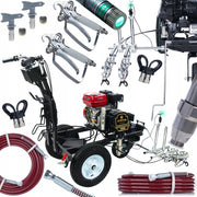 Traccialinee Stradale Zenthril PowerXcellence Phantom Z – Motore a Scoppio 7P | 23 MPa | 4 L/min | 2 Pistole | 2 Ugelli