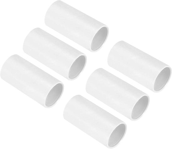 Connettori PVC a piola per tubi elettrici, 20 mm, pacchetto da 6, adattatori aghi per tubi elettrici