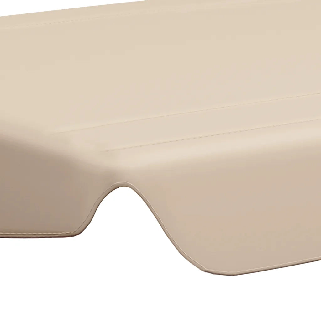 Baldacchino per Dondolo Giardino Beige 188/168x145/110 cm 312084