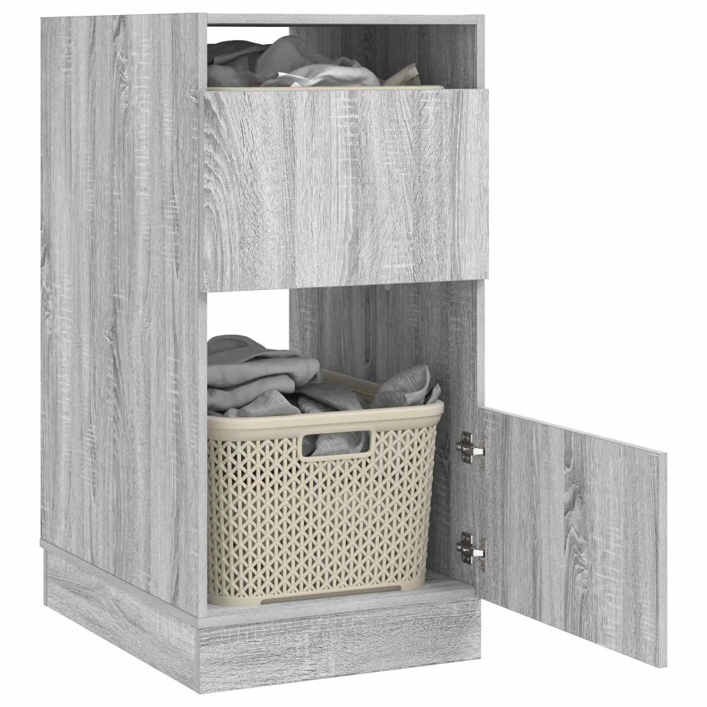 Mobile da lavanderia con porta Grigio Sonoma Legno multistrato 3422805
