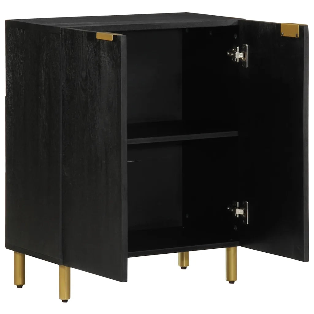 Credenza Nera 60x33x75 cm in Legno Multistrato 4017650
