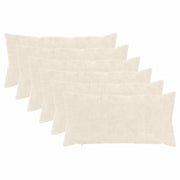 Federa 6 pz HEERLEN Bianco 40 x 80 cm 910202