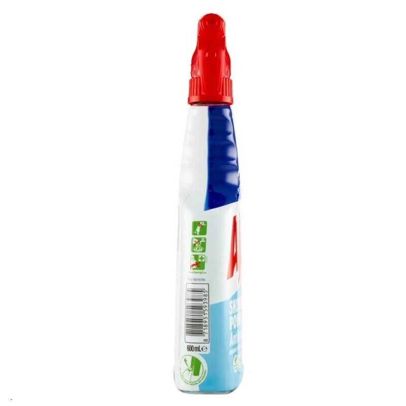 AJAX SPRAY NEW SHOWER POWER 600 ML ANTI CALCARE PER LE SUPERFICI PIÙ OSTINATE