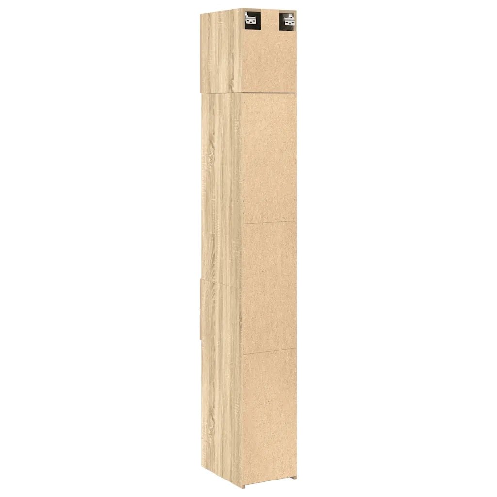 Mobile Sottile Rovere Sonoma 30x42,5x225 cm in Truciolato 3281268
