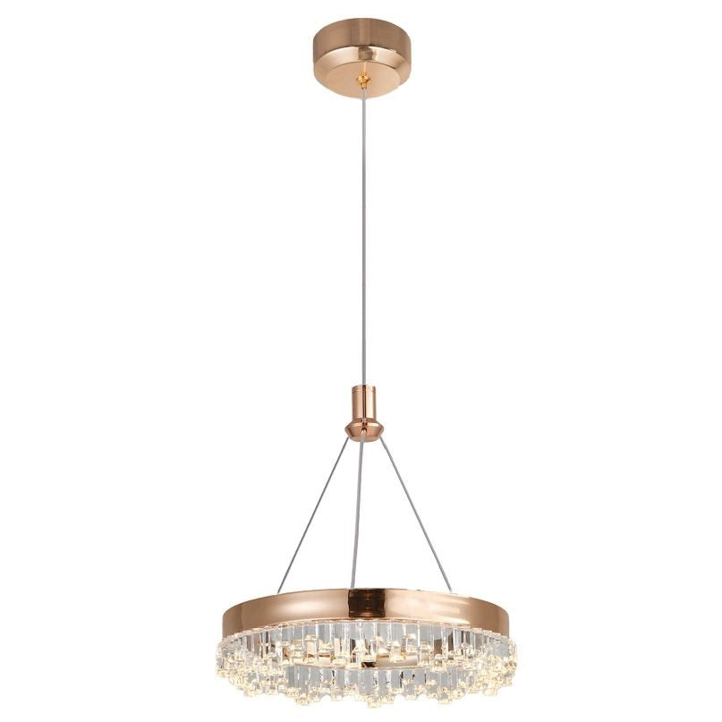 Lampada A Sospensione Led Lhj097-cp Gold