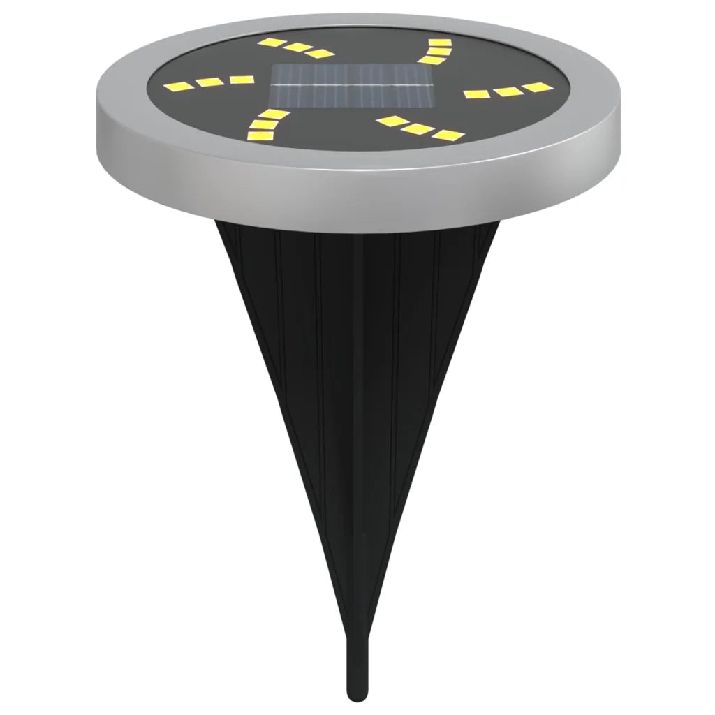 Luci Solari da Terra con Picchetti da Esterno 12 pz Bianco Caldo CFW3151686