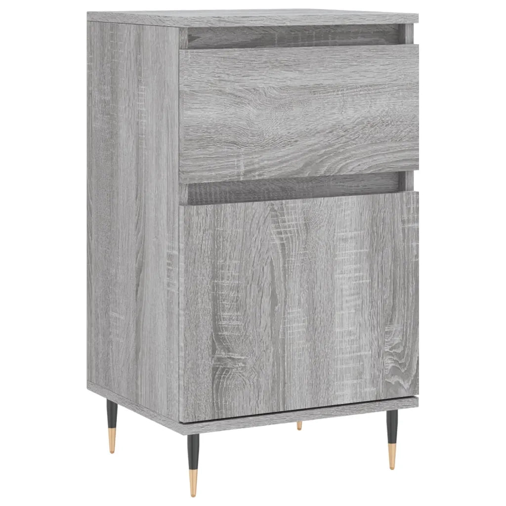 Credenze 2 pz Grigio Sonoma 40x35x70 cm in Legno Multistrato 831145