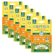 Orphea Salvalana Foglietti Cassetti e Armadi, Agisce per 12 Settimane, 6 x 12 Foglietti, Sandalo e Bergamotto