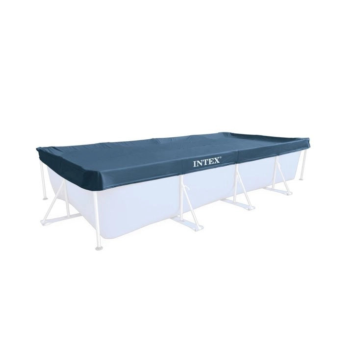 TELO DI COPERTURA PER PISCINE RETTANGOLARI FRAME  cm.300x200  peso kg.2,15 (28038)    INTEX