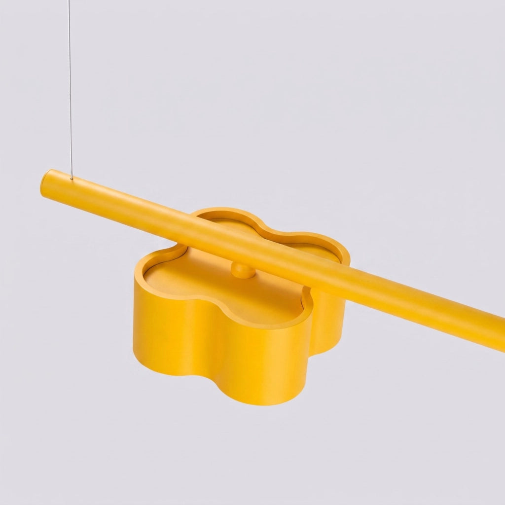 Lampadario OVIO 4 giallo Gx53