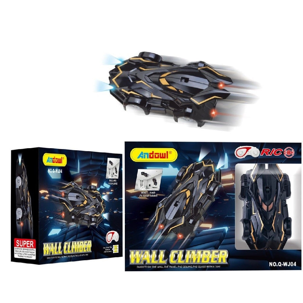 Trade Shop - Macchina Auto Rc Giocattolo Arrampicata Su Parete Antigravità Telecomando Q-wj04 -