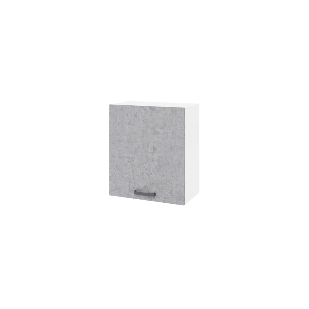 Pensile cucina con anta 60x32x72H colore cemento