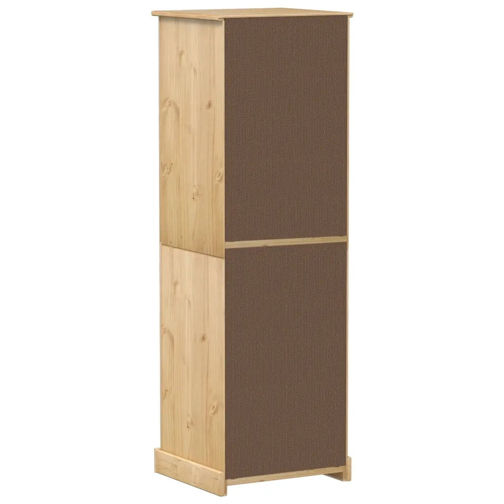 vidaXL Armadio Corona 55x50x170 cm in Legno Massello di Pino