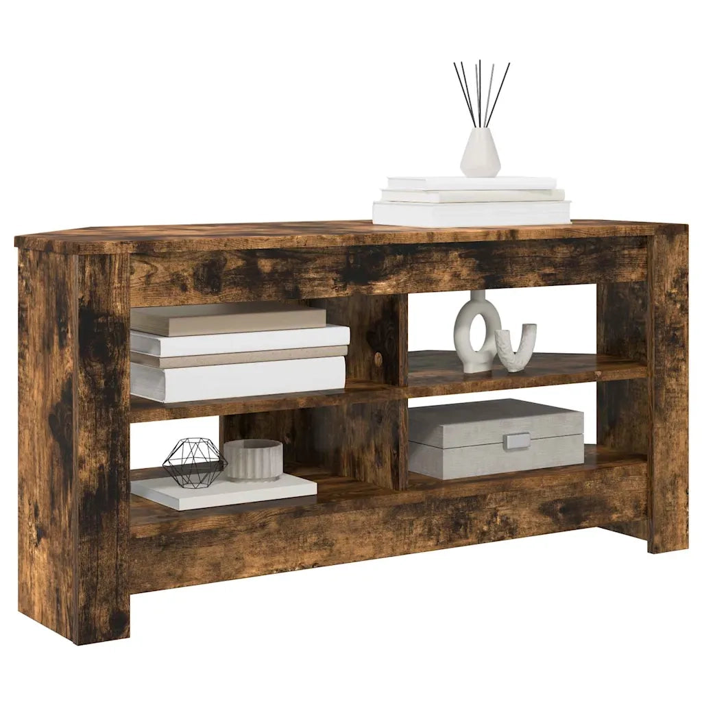MobileTVAngolare Rovere fumé 102 x 40,5 x 45 cm