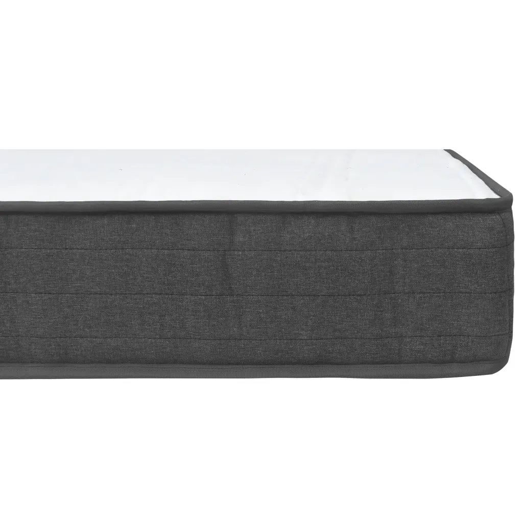 Letto a Molle Grigio Scuro in Tessuto 180x200 cm 3054710