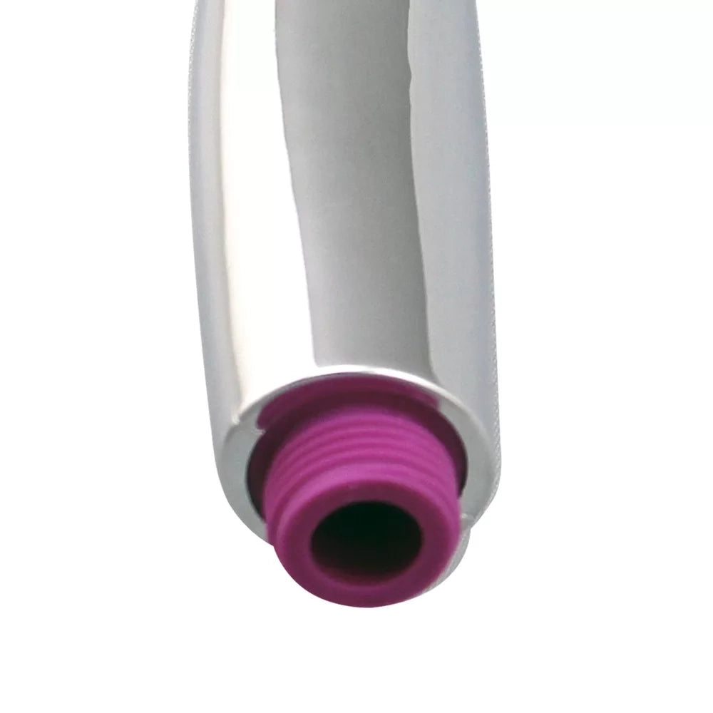 Doccetta 3 getti fucsia cromo - Serie Hippy
