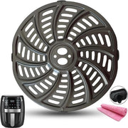 Griglia per Airfryer 5QT - Piatto Crisper Antiscivolo per Airfryer - Sostenibile e Pratico