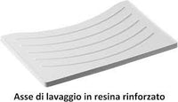 Asse di lavaggio in resina speci ale 53,5x35,5 cm cr2042cr
