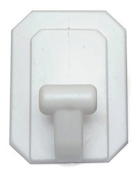 gancio gigante plastica adesivo bianco cod:ferx.4414