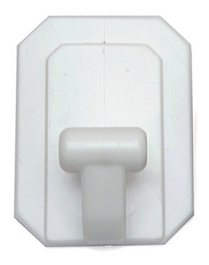 gancio gigante plastica adesivo bianco cod:ferx.4414