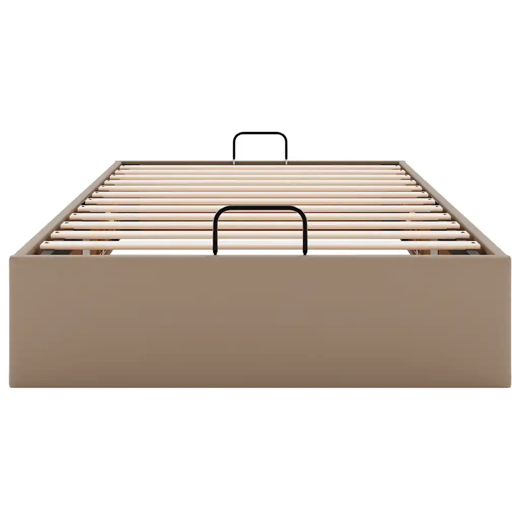 Struttura Letto Pouf senza Materasso 90x190 cm Similpelle 3310778