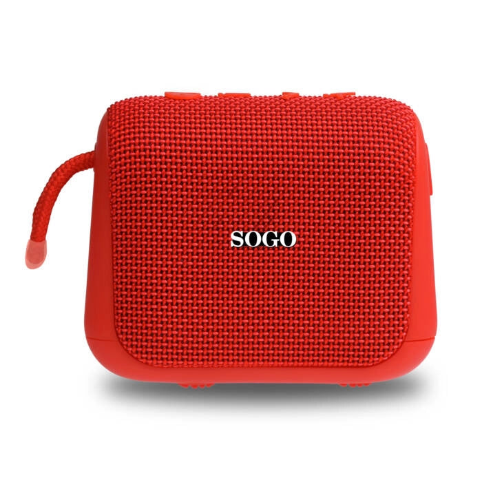 Altoparlante Bluetooth portatile 5W, impermeabile IP67, batteria 1200mAh, autonomia 11 ore, funzione TWS - SOGO