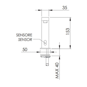 Sensor - miscelatore elettronico a sensore