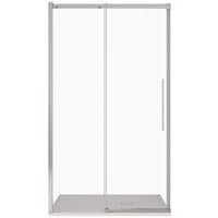 Porta Parete Doccia 120 cm 1 Anta Scorrevole in Cristallo Trasparente 8mm H200 Bonussi Eliane