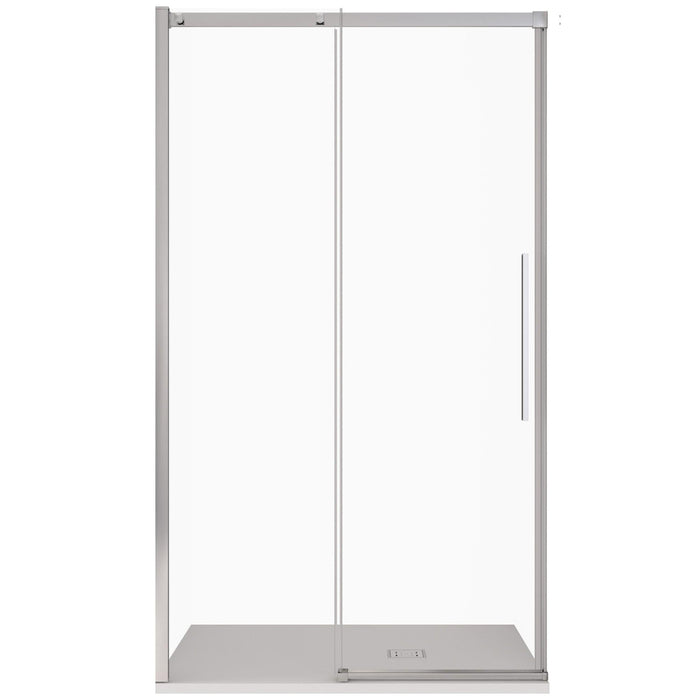 Porta Parete Doccia 120 cm 1 Anta Scorrevole in Cristallo Trasparente 8mm H200 Bonussi Eliane