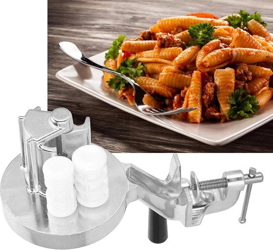 Cavatelli Maker Machine con Ruote di Pulizia Facili - Macchina per Farcire Noodle Pasta Spaghetti Fettuccine Gnocchi Risotto pasta roller