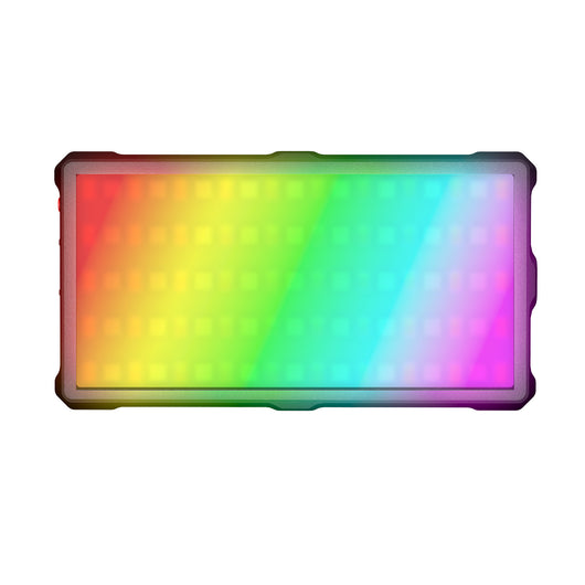 Instarter Faretto per fotografia, Pannello LED RGB per studio fotografico da 10 W, Luce tascabile per smartphone, controllo tramite App, illuminazione 3200-7500K