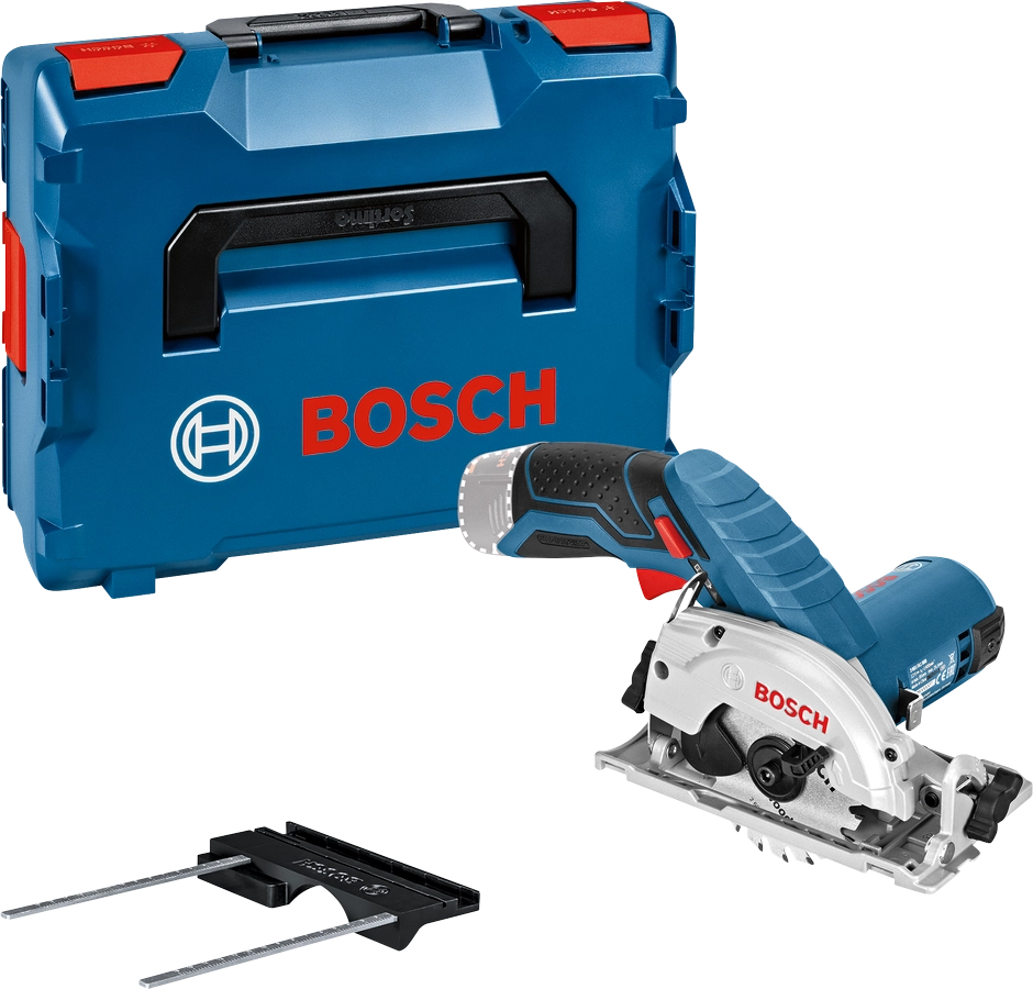 Sega circolare Bosch GKS 12V-26 06016A1002 12V Brushless Ø85 mm+2 batterie 3.0Ah