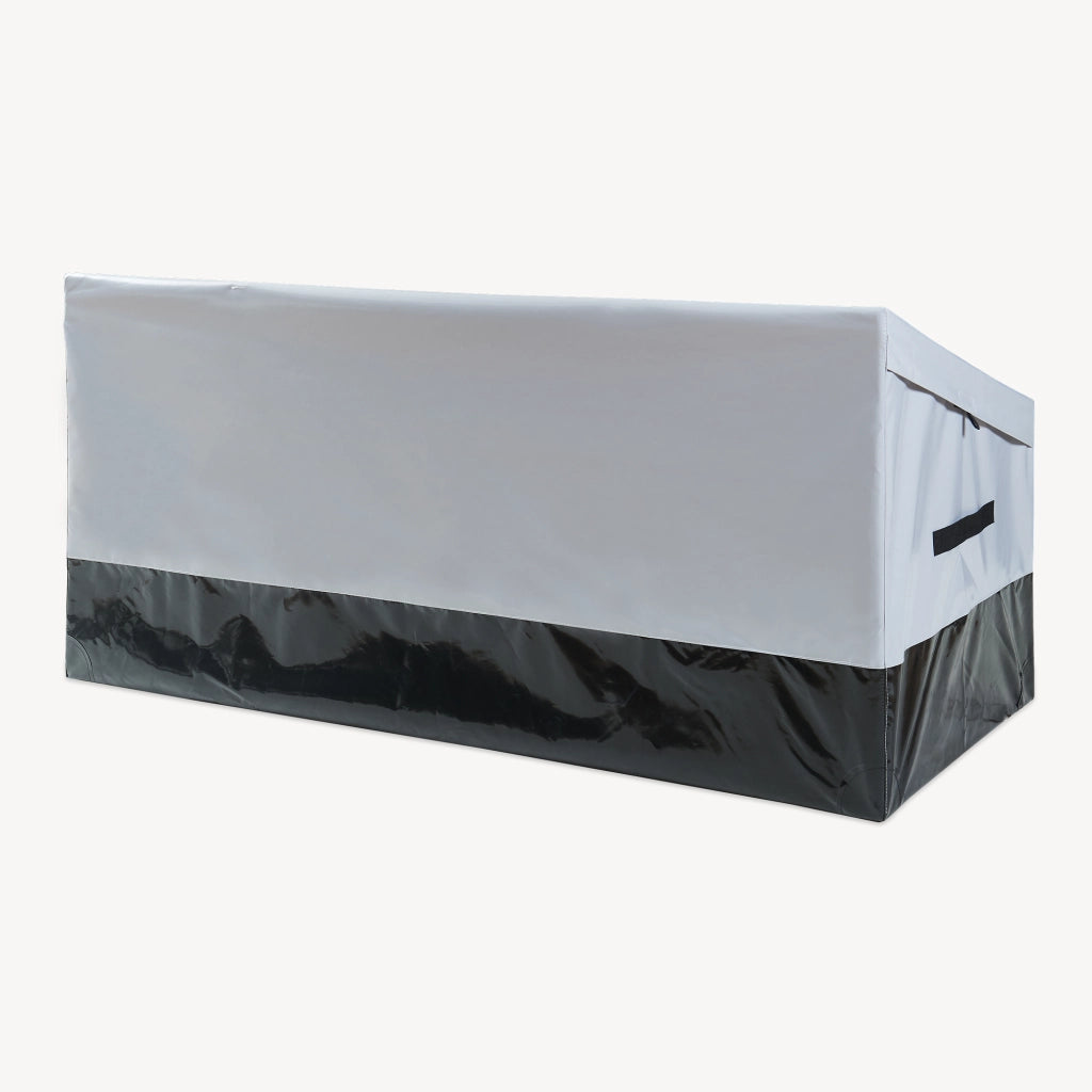Baule da Esterno Alanno 560 L Grigio / Nero casa.pro