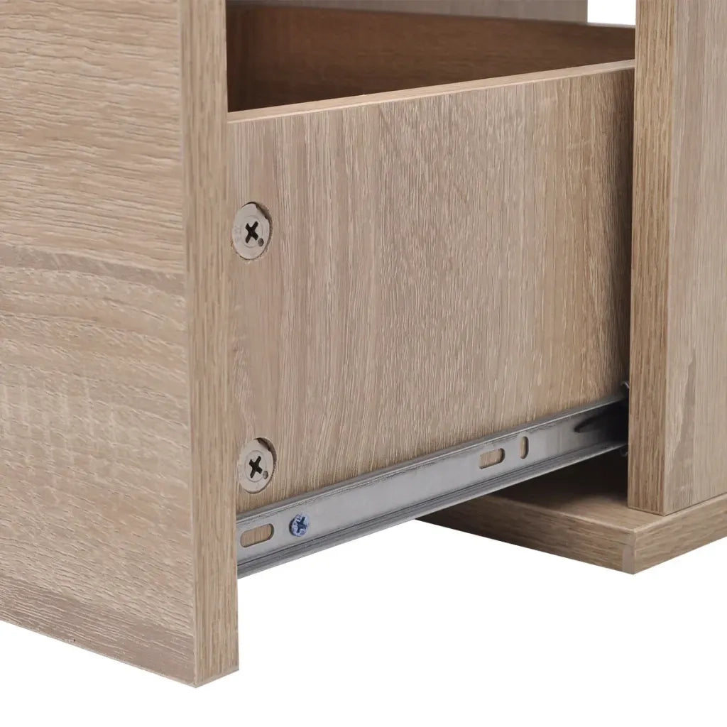 Set Mobili da Bagno con Lavabo 9 pz Beige 272230