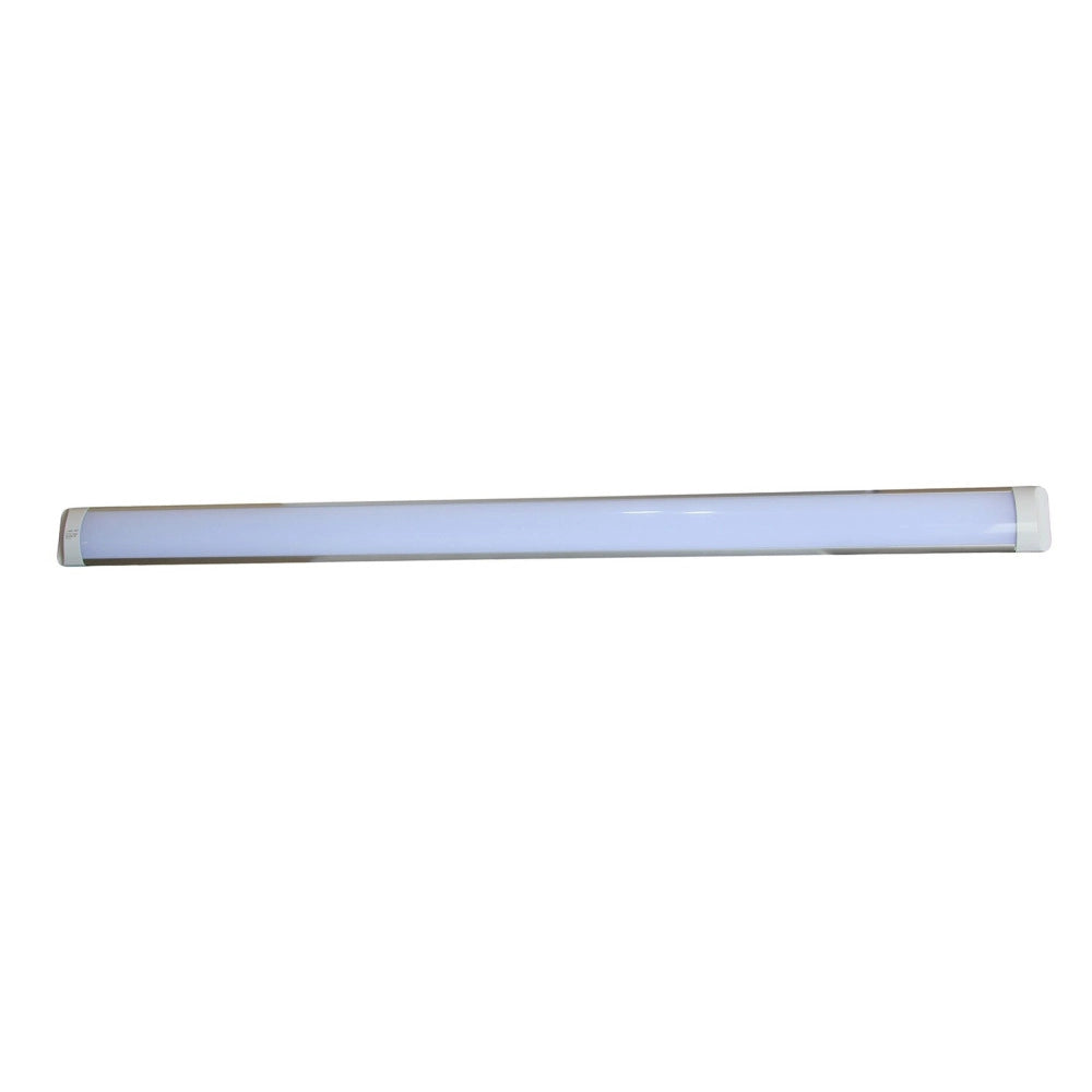 Trade Shop - Plafoniera Applique A Led Slim Smd Soffitto Lampada Profilo Spessore 27mm Luce - -bianco Caldo   120 Cm   -