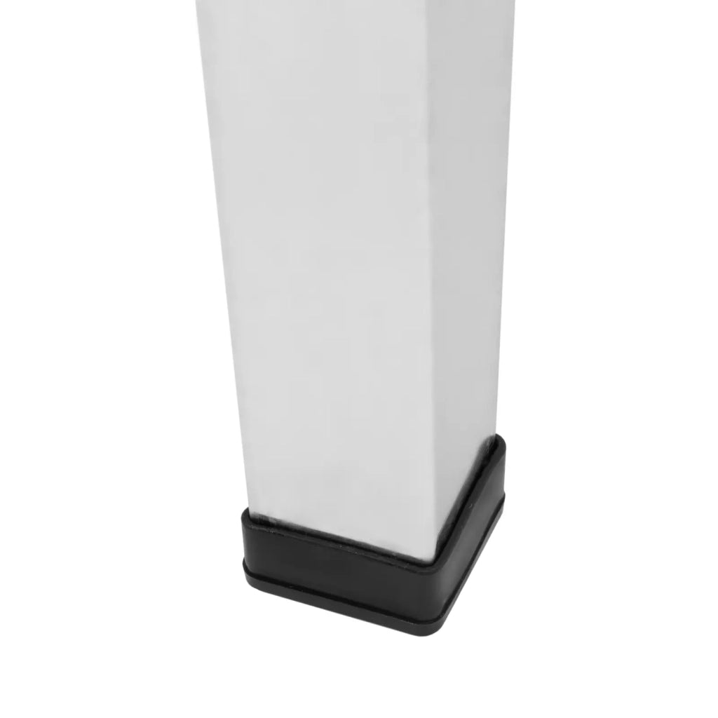 Tavolo da giardinaggio con ripiano acciaio zincato 112 x 64 x 110 cm acciaio zincato metallizzato argento 14_0009975