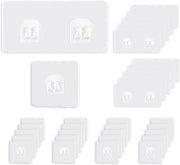 Accessori da bagno - Haken per caddy doccia autoadesivi - 30 pezzi - Accessori da bagno - Sostituzione autoadesiva - Adesivi resistenti - Hanger per caddy doccia senza perforazione - Supporto per caddy doccia - Contenitore per sapone
