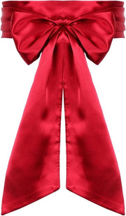Cintura Satinata per Donne - Cinturino per Abito da Sposa - Accessori per Matrimonio e Feste - 9,5 cm di Larghezza